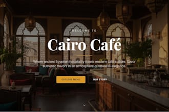 build a restaurant or cafe website on wordpress