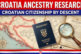 help trace croatia ancestry for croatian citizenship by descent