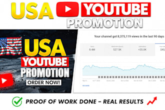 create organic you tube ad, USA youtube video promotion for super channel growth