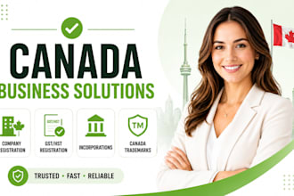 do canada company registration gst hst incorporations and canada trademarks