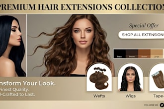 hair extension shopify store hair extension website shopify beauty store