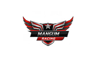 design intriguing racing product logo