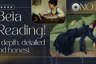 do alpha and beta reading for your script or book