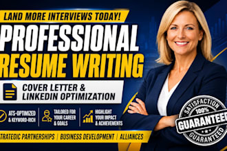 write ats resume for strategic partnership and business development professional