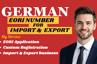 register your german eori number for import and export business