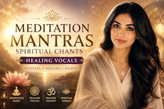 sing meditation mantras spiritual chants and healing vocals