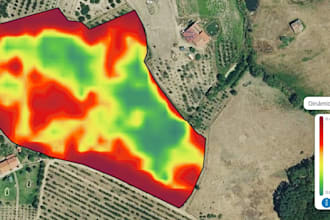 create vegetation maps from satellite or drone images