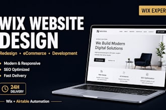 wix website design wix redesign wix ecommerce wix developer wix seo