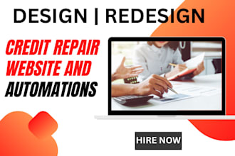 build credit repair website and setup credit repair automation