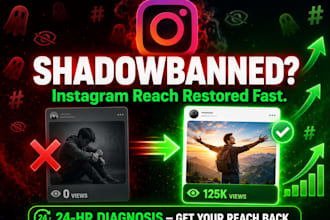 fix instagram shadowban and restore reach and hashtag visibility fast