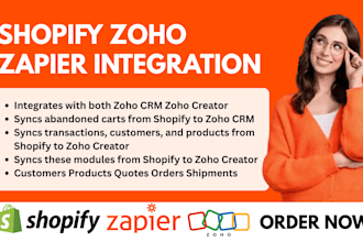 do zoho crm with shopify api integration marketing automation to boost sales
