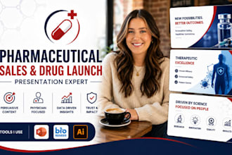 design pharmaceutical sales, drug launch, medical sales presentation deck