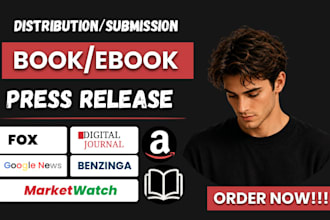 do online book press release distribution and submit press release