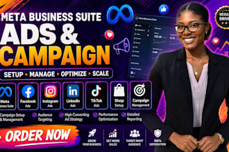 setup and manage facebook ads, meta ads, instagram ads, ads campaign