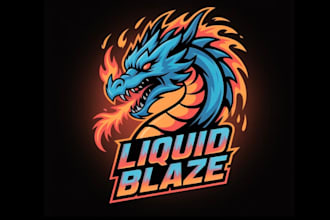 make wonderful dragon mascot logo design service