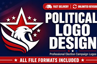 design professional political campaign logo for election and candidate