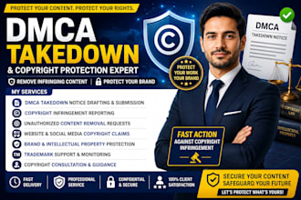 protect your content with dmca takedown and ip suport