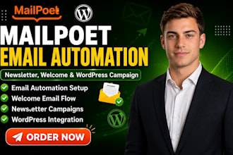 setup mailpoet email automation newsletter welcome wordpress email campaign