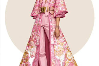 be doing fashion illustration