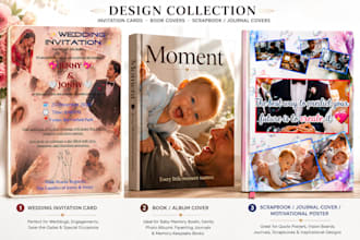 design cover page and invitation card