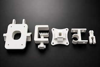design custom 3d printable parts, pcb enclosures, mounts and adapters