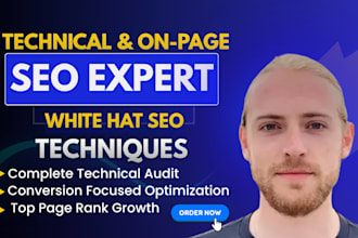 do on page and technical seo, website audit, google search console indexing
