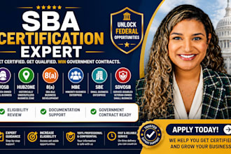 help you get wosb, hubzone, 8a, mbe and sba certifications
