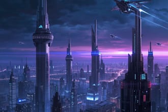 design sci fi illustration and sci fi sci fi illustration