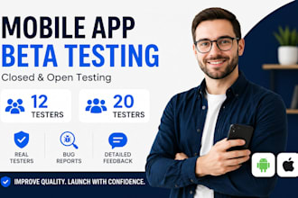 do closed beta testing open beta testing mobile app testing and real testers