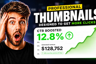 design professional youtube thumbnails that boost CTR