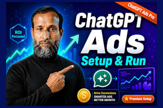 run chatgpt ads ai advertising and setup openai ads campaign