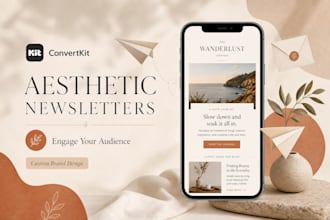 setup convertkit newsletter kit landing page convertkit expert email sequence