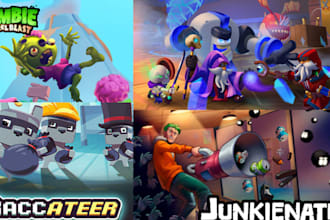 do steam capsule art, game banner, cover art, game poster 2d game cover art