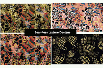 make the seamless texture pattern design for your products