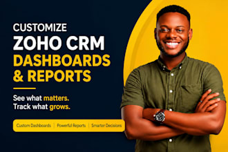 customize zoho CRM dashboards and reports for your business
