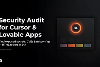 audit your cursor or lovable app for security leaks