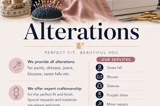 design professional flyer, poster and social media posts