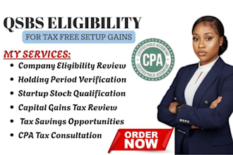analyze your qsbs qualification for tax free setup gains