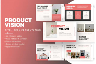 design powerpoint persentation, goggle slide and sales pitch deck