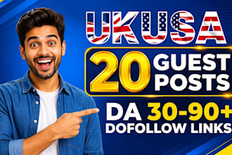 do USA, UK guest post with dofollow SEO backlinks USA, UK guest post