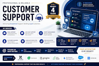 work as a customer support executive