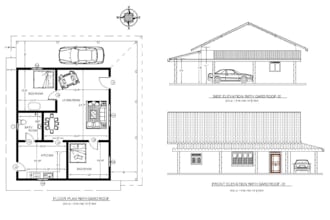 draw architectural 2d floor plans and redraw sketches in autocad
