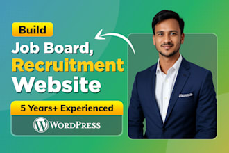build a job board, recruitment website or staffing agency website
