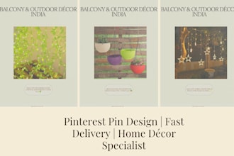 design 5 beautiful pinterest pins for your business