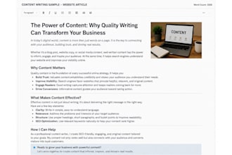 write compelling content for blogs, websites, and brands