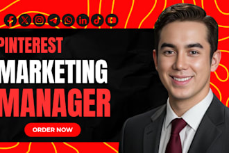 be your pinterest manager, content creator and marketing expert, SEO strategist