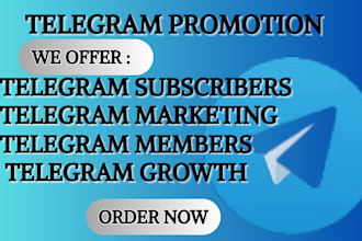 telegram promotion organic telegram marketing increase tg members