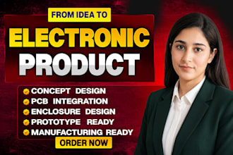 design manufacturing ready electronic product from idea