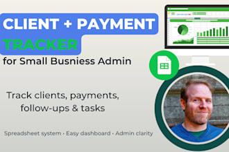 build a google sheets client payment and follow up tracker