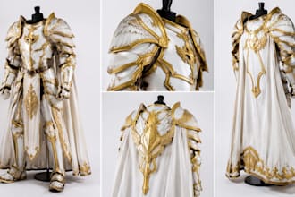 3d cosplay creation cosplay costume commission 3d wearable armor anime armor